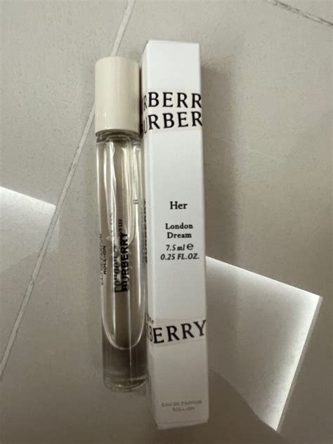 burberry london rollerball|burberry her rollerball perfume.